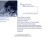 Tablet Screenshot of childcare.wceruw.org
