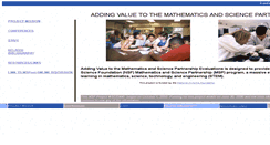 Desktop Screenshot of addingvalue.wceruw.org